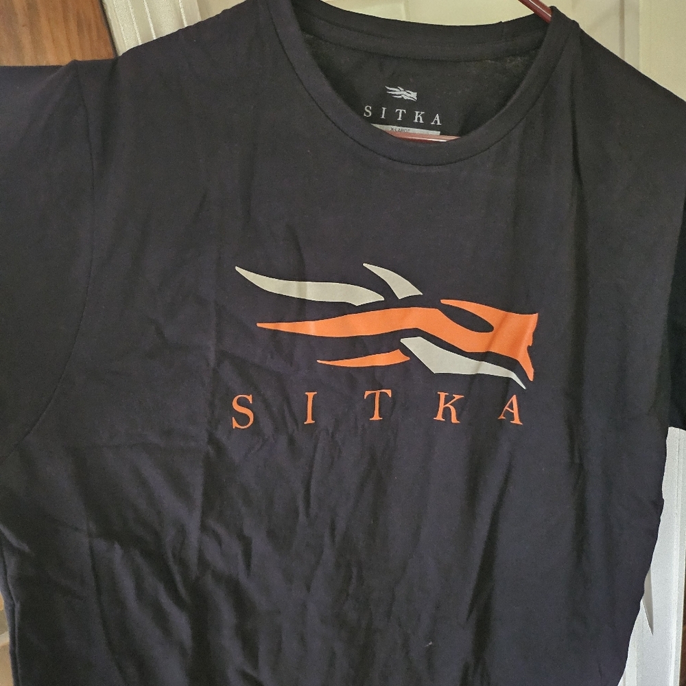 Black and‎ Orange Men's Shirt